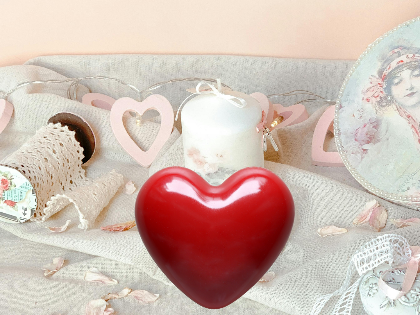 Wax heart freshener for closets and drawers - Spa & Relaxation – Calming Aromas for Wellness, Self-Care & Gift Sets