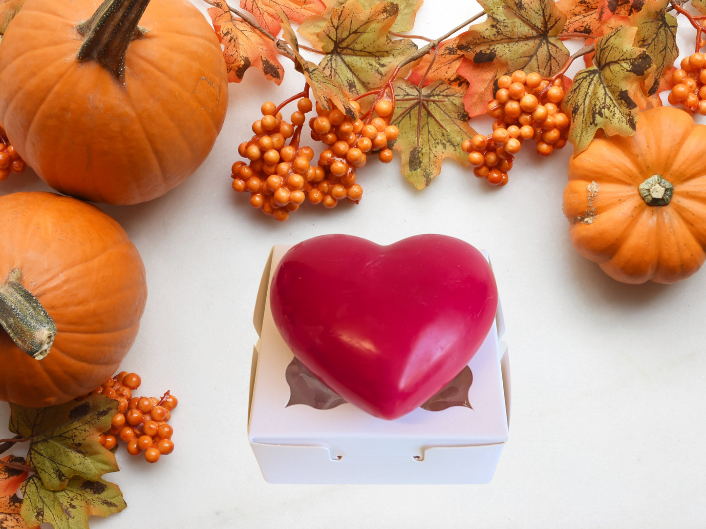 Handcrafted Closet & Drawer heart Sachet - Cozy & Comforting – Warm, Inviting Scents for Relaxation & Seasonal Gifting - Scented Wax Heart Freshener
