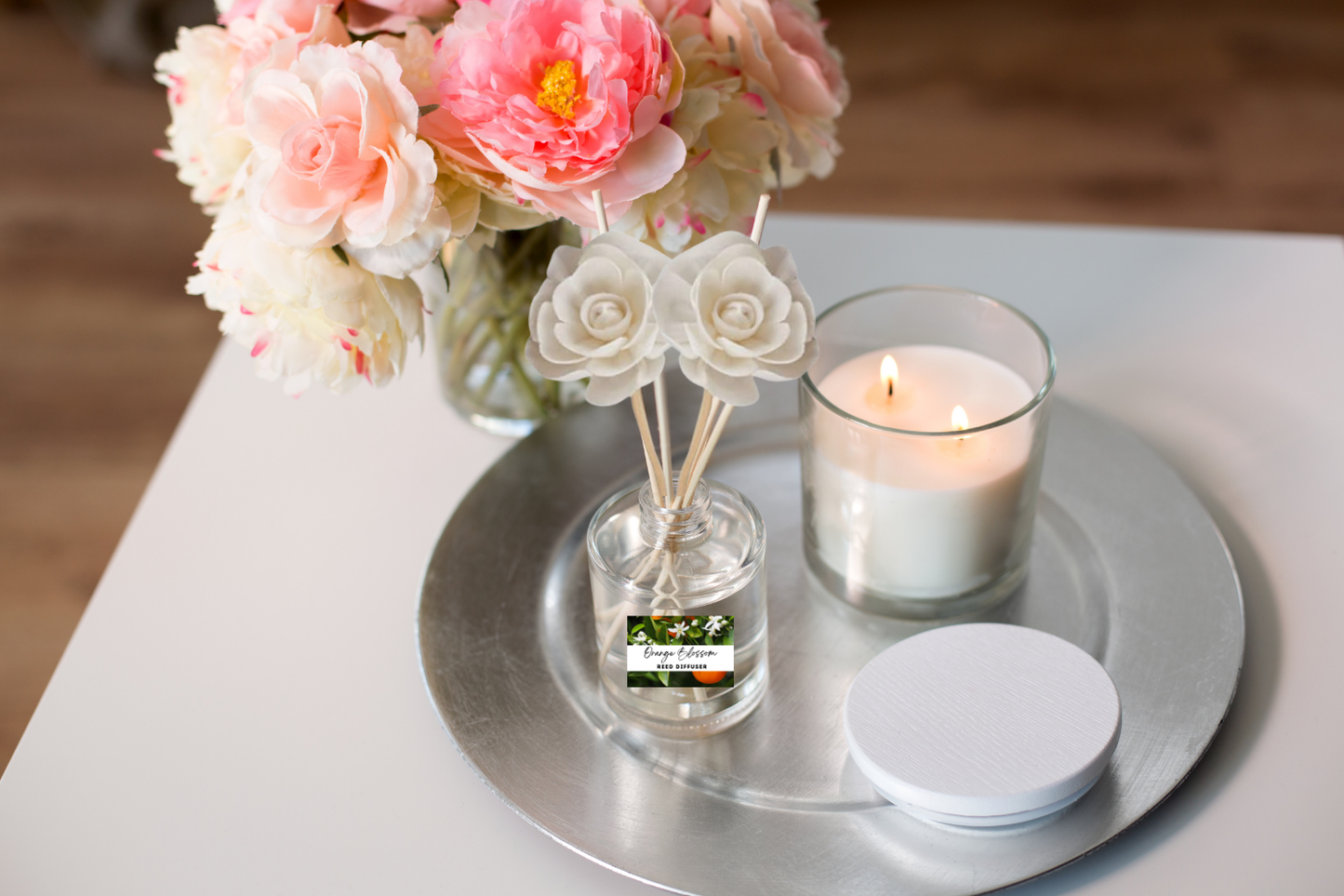 Floral & Feminine Reed Diffuser Collection – Elegant Blooms with Rose, Lavender, Jasmine & Garden Florals