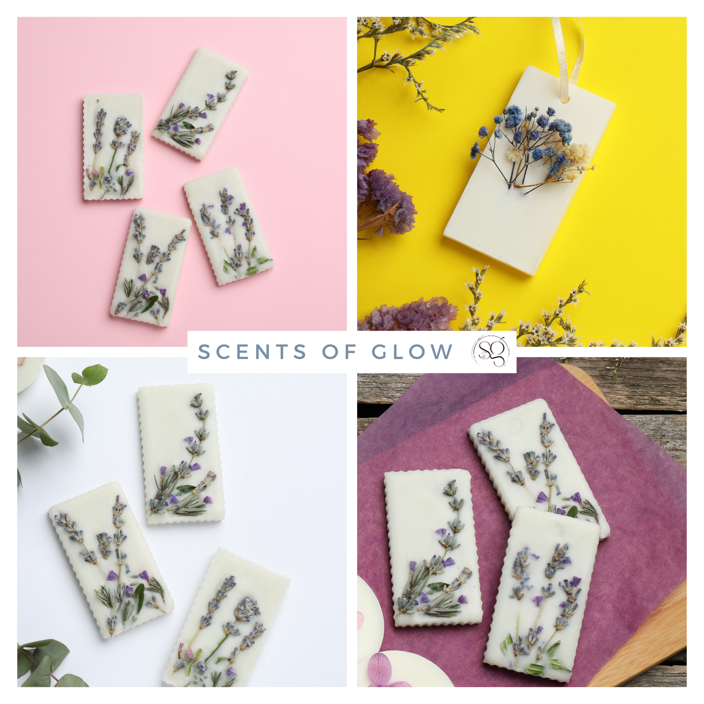 Botanical Wax sachet - Spa & Relaxation – Calming Aromas for Wellness, Self-Care & Gift Sets