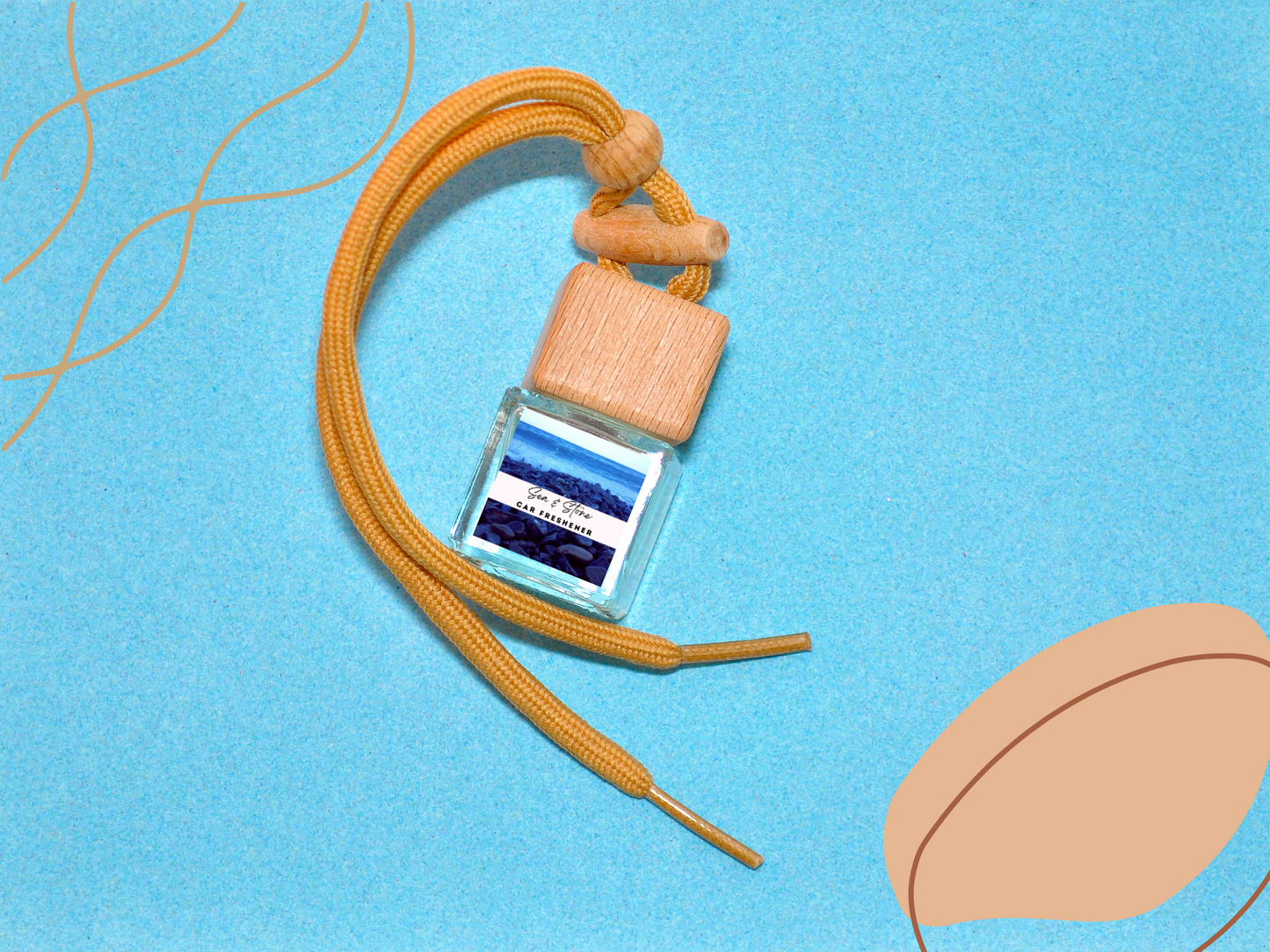 Warm & Cozy Hanging Car Freshener Collection – Sweet Vanilla, Pear & Toasted Marshmallow