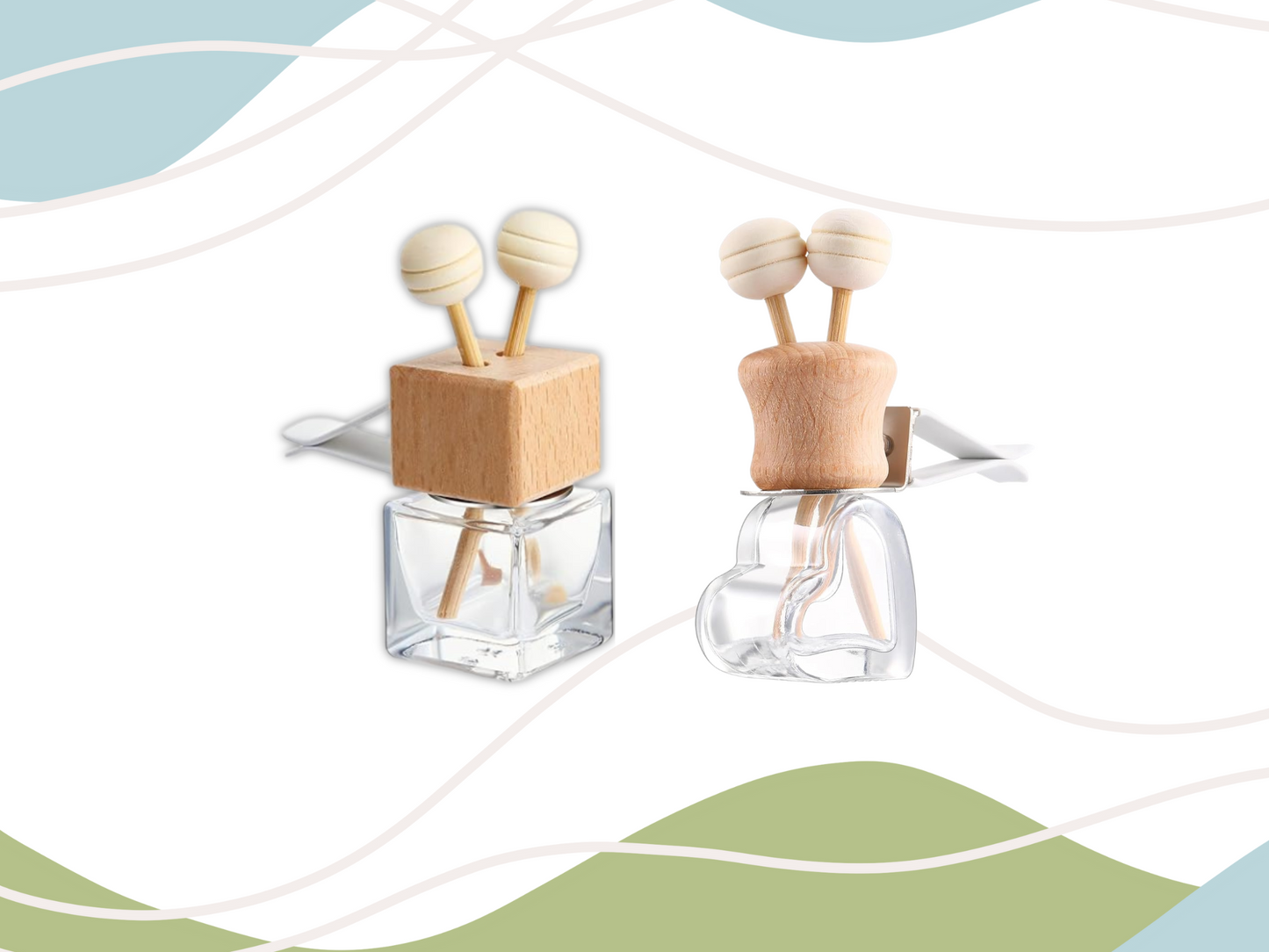 Nature & Earth Vent Car freshener Diffuser – Earthy, Forest & Outdoor-Inspired Aromas