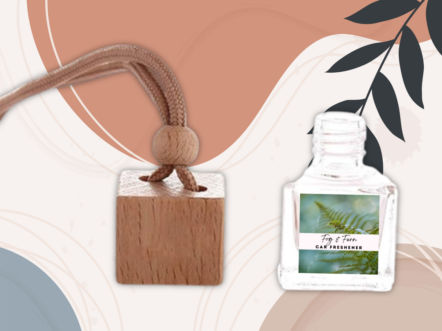 Warm & Cozy Hanging Car Freshener Collection – Sweet Vanilla, Pear & Toasted Marshmallow