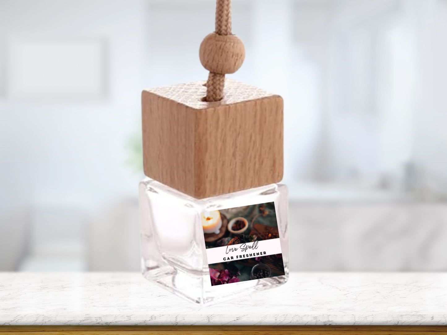 Warm & Cozy Hanging Car Freshener Collection – Sweet Vanilla, Pear & Toasted Marshmallow