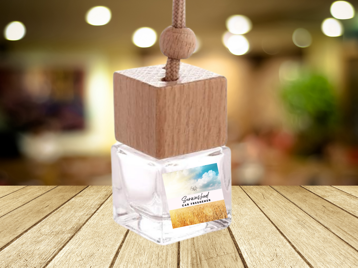 Warm & Cozy Hanging Car Freshener Collection – Sweet Vanilla, Pear & Toasted Marshmallow