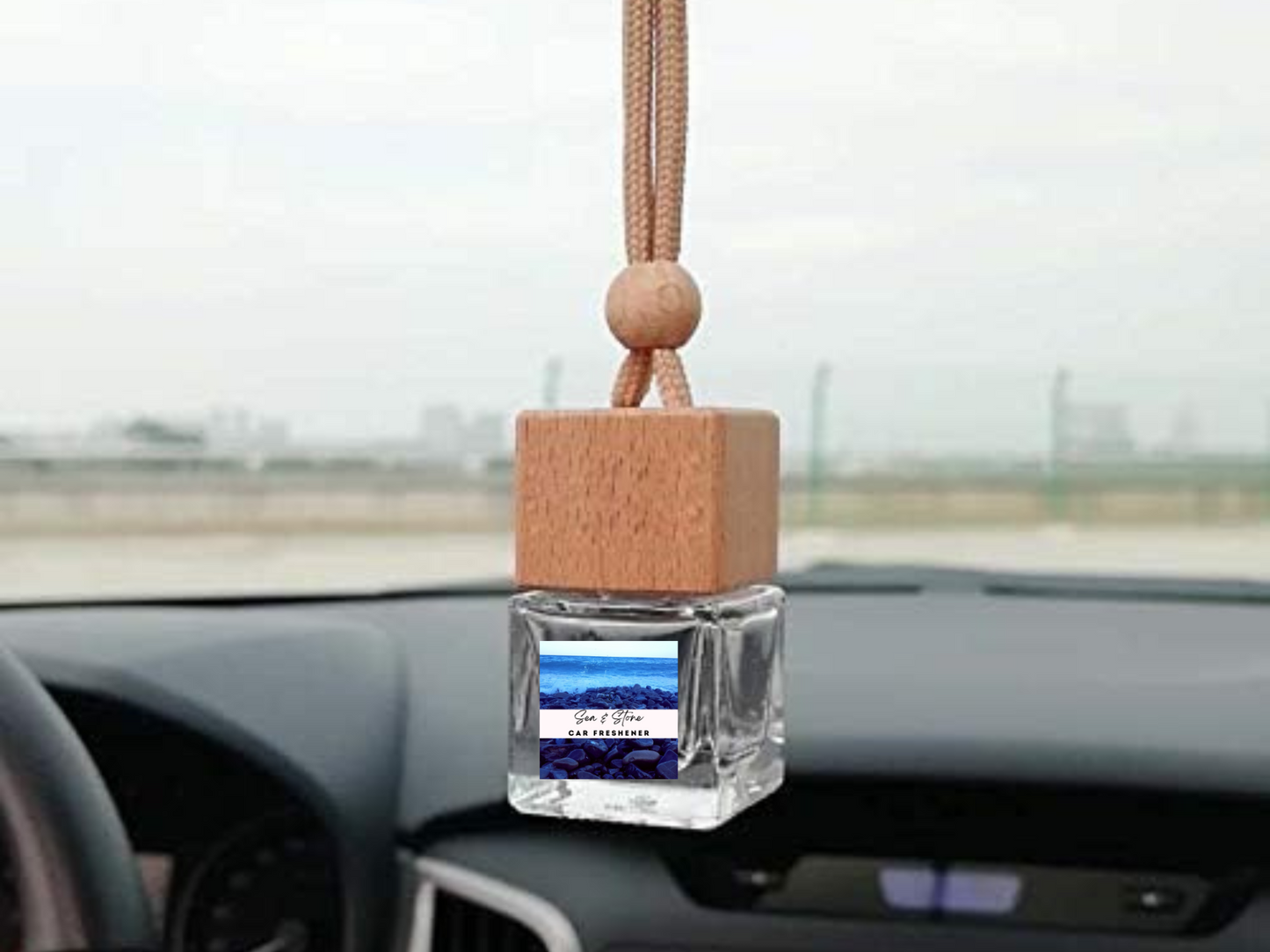 Warm & Cozy Hanging Car Freshener Collection – Sweet Vanilla, Pear & Toasted Marshmallow