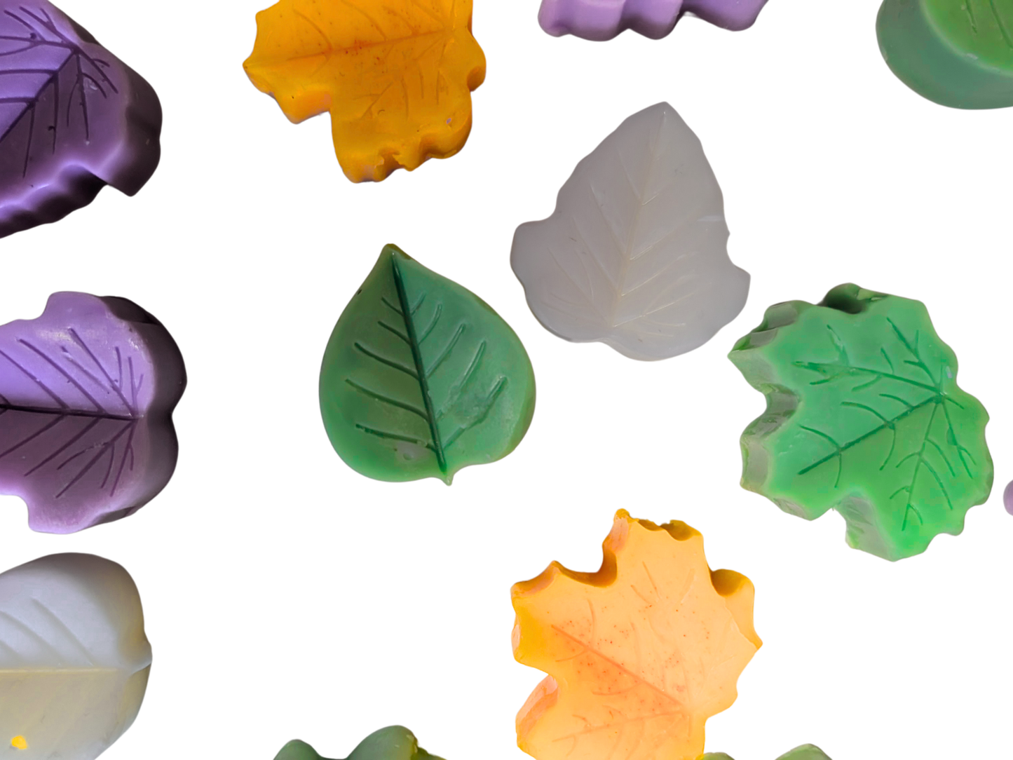 Autumn Leaves Wax Melts – Set of Seasonal Leaf-Shaped Melts – Limited Edition Fall Scents – Handcrafted Wax Tarts for Warmers