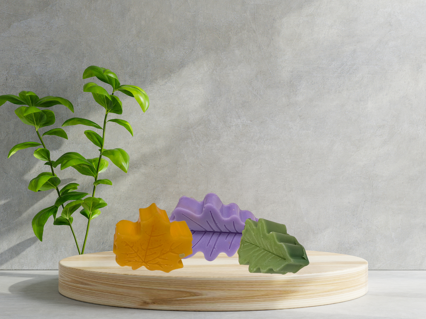 Autumn Leaves Wax Melts – Set of Seasonal Leaf-Shaped Melts – Limited Edition Fall Scents – Handcrafted Wax Tarts for Warmers