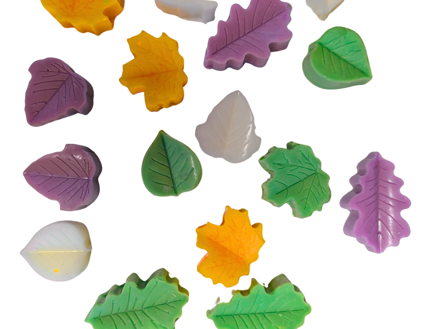 Autumn Leaves Wax Melts – Set of Seasonal Leaf-Shaped Melts – Limited Edition Fall Scents – Handcrafted Wax Tarts for Warmers