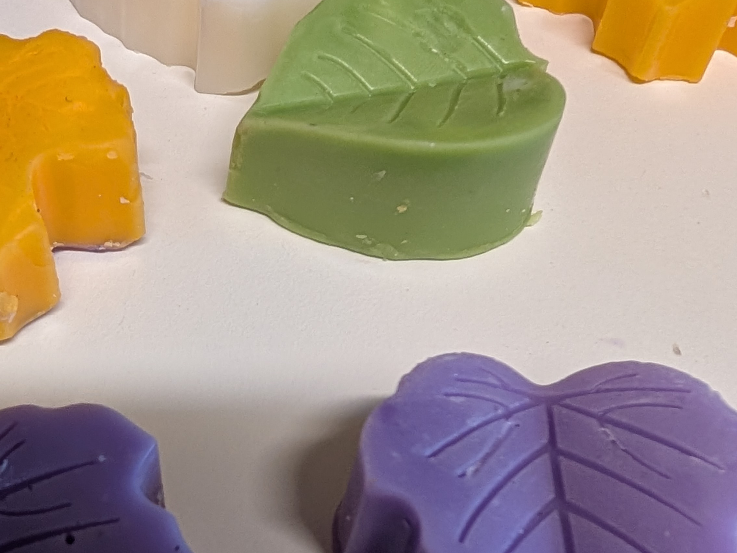 Autumn Leaves Wax Melts – Set of Seasonal Leaf-Shaped Melts – Limited Edition Fall Scents – Handcrafted Wax Tarts for Warmers