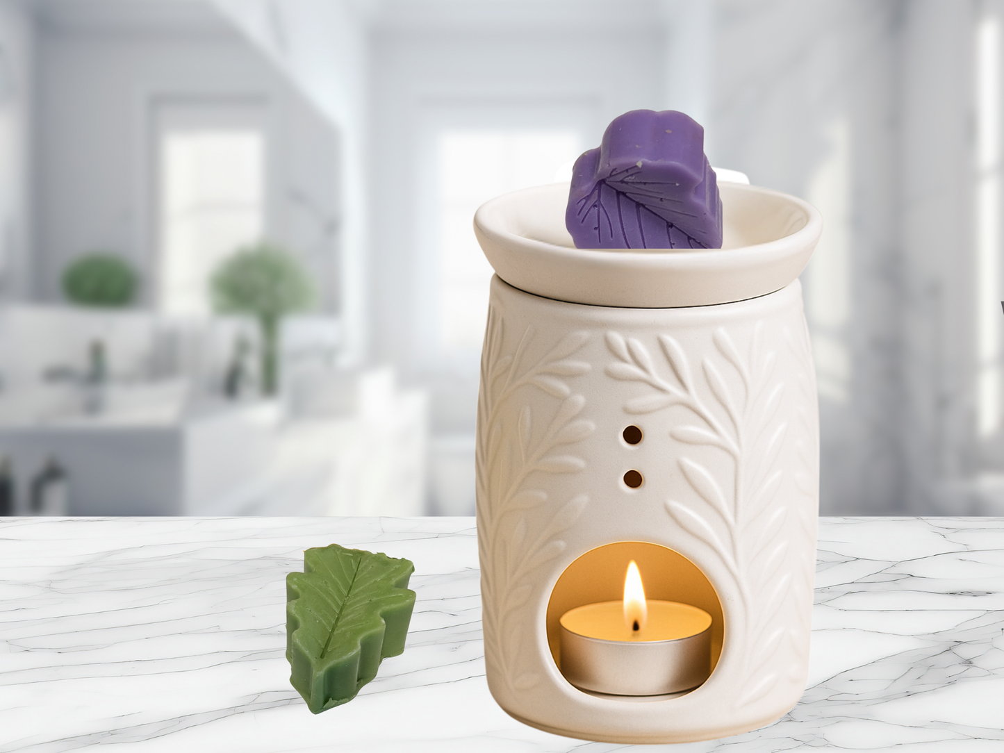 Autumn Leaves Wax Melts – Set of Seasonal Leaf-Shaped Melts – Limited Edition Fall Scents – Handcrafted Wax Tarts for Warmers