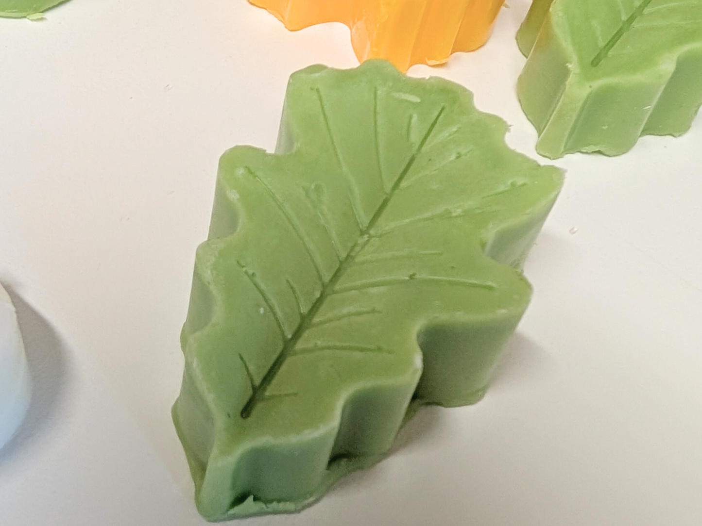 Autumn Leaves Wax Melts – Set of Seasonal Leaf-Shaped Melts – Limited Edition Fall Scents – Handcrafted Wax Tarts for Warmers