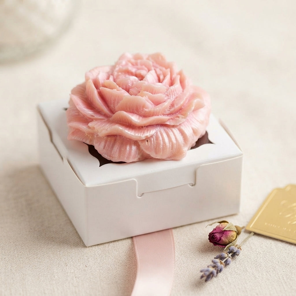 Wax flower drawer freshener