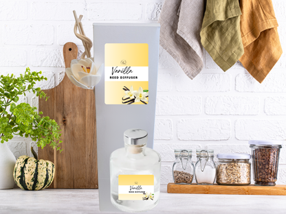 Vanilla Comfort Gift Box – Cozy Aromatherapy Spa Set | 3-Piece, 4-Piece, or 6-Piece Options | Warm Home Fragrance Gift