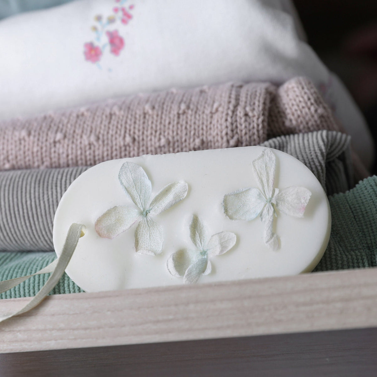Botanical Wax Sachet Trio — Lavender, Cherry Blossom & Orange Blossom