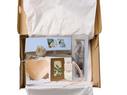 Cedar & Stone Gift Box – Woodsy Unisex Home Fragrance Set | 3-Piece, 4-Piece, or 6-Piece Options | Gift for Men & Women, Ready to Give