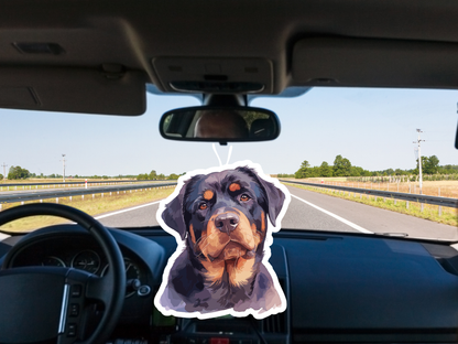 Dog Breed Car Air Freshener | 20+ Breeds | Double Sided |  High-Margin Pet Gift | Scented | Dog Mom Dog Dad Bestseller