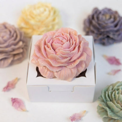 Decorative scented wax flower freshener in our best-selling signature scents