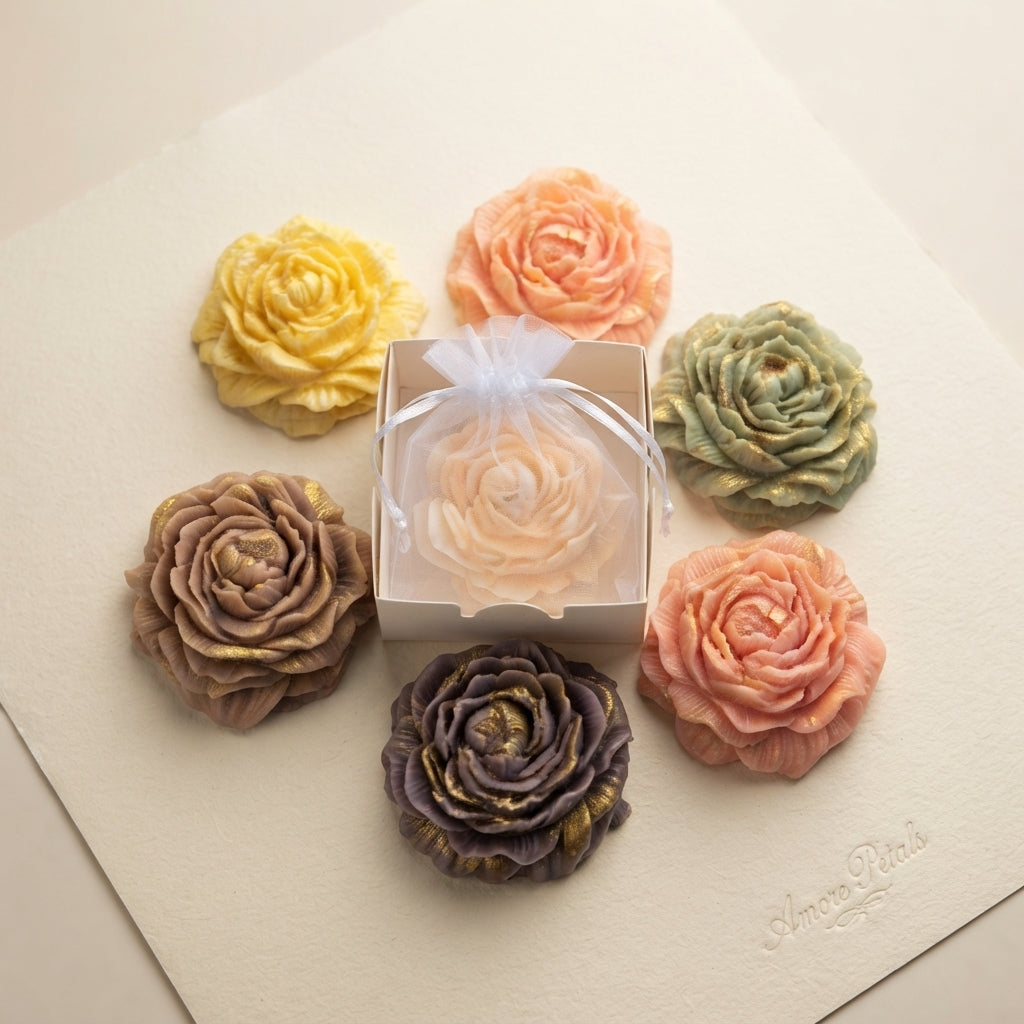 Wax Flower Freshener – Fall & Winter | Cozy, Woodsy & Spiced Scents