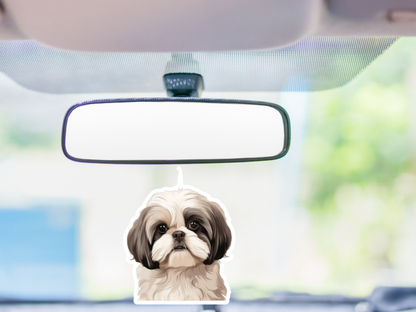 Dog Breed Car Air Freshener | 20+ Breeds | Double Sided |  High-Margin Pet Gift | Scented | Dog Mom Dog Dad Bestseller