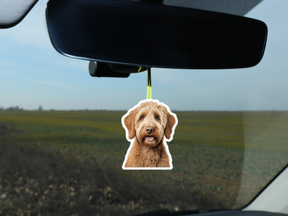 Dog Breed Car Air Freshener | 20+ Breeds | Double Sided |  High-Margin Pet Gift | Scented | Dog Mom Dog Dad Bestseller