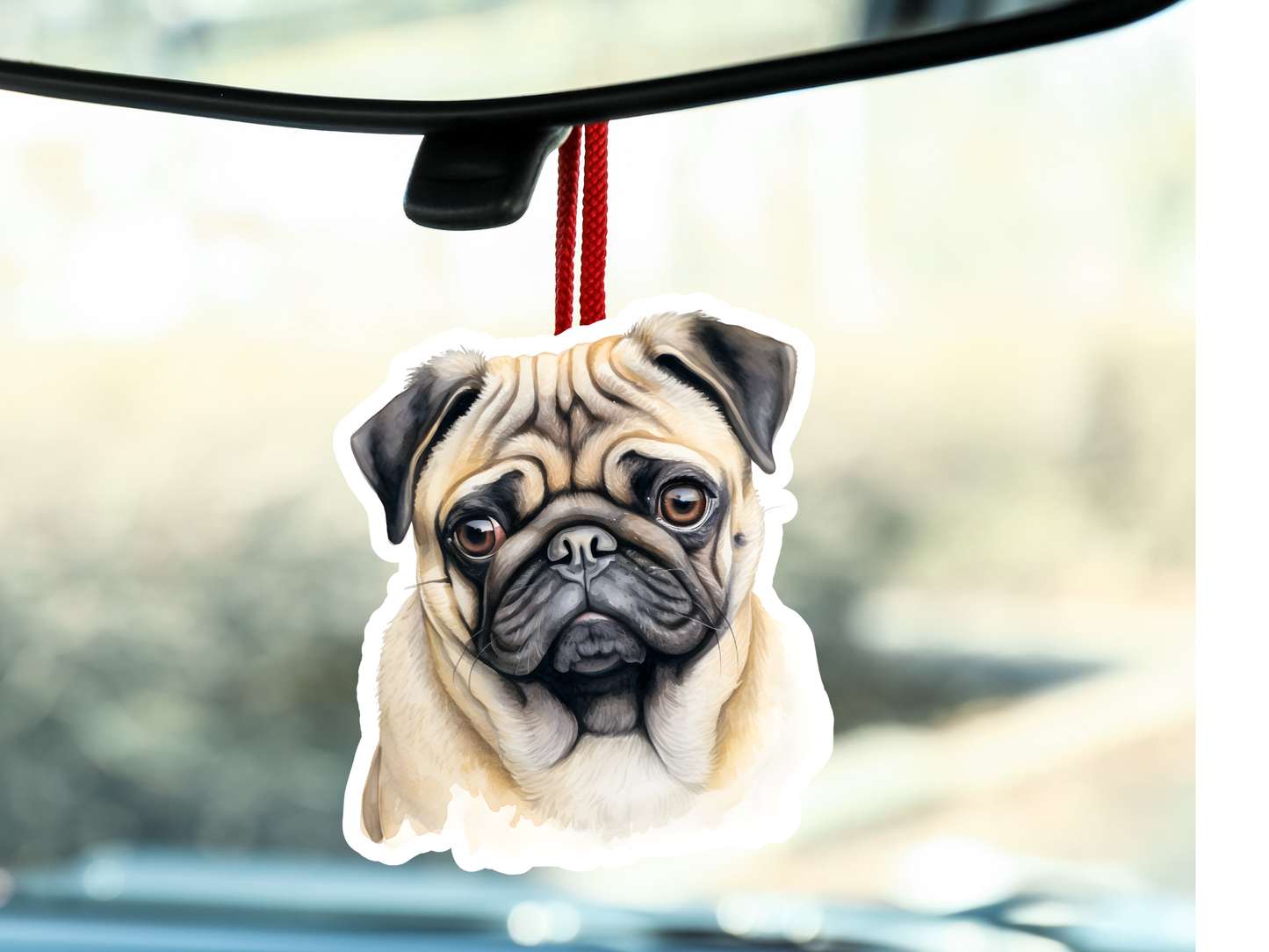 Dog Breed Car Air Freshener | 20+ Breeds | Double Sided |  High-Margin Pet Gift | Scented | Dog Mom Dog Dad Bestseller