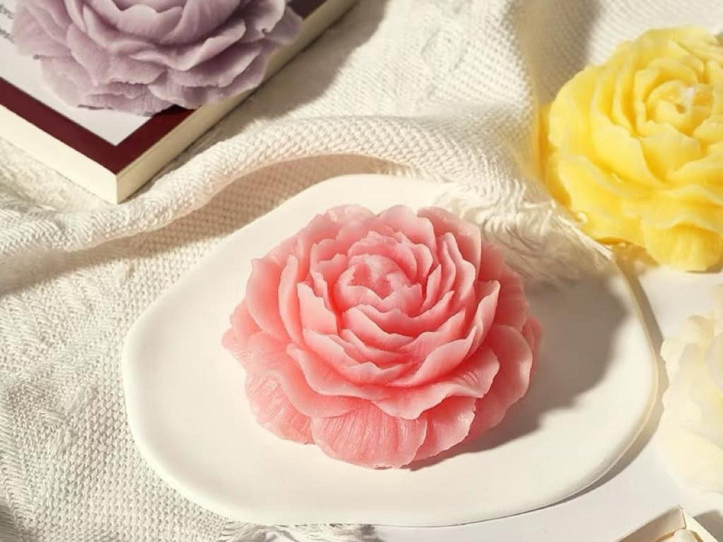 Wax flower freshener - Spa & Relaxation  – Calming Aromas for Wellness, Self-Care & Gift Sets