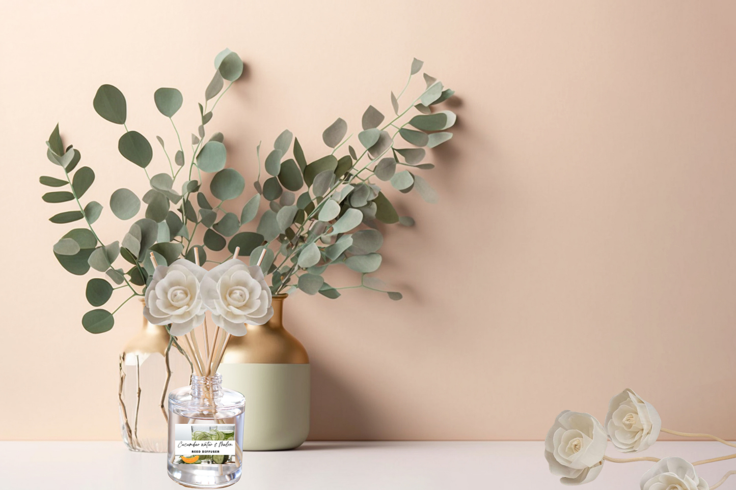 Spa & Serenity Reed Diffuser Collection – Calming Scents with Eucalyptus, Lavender, Bamboo & Citrus