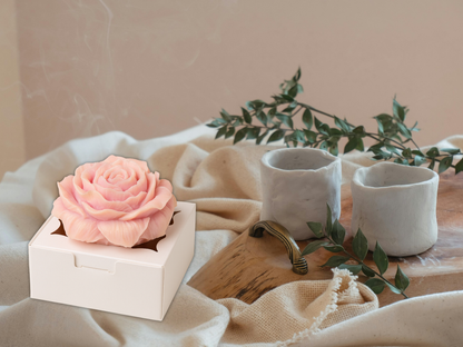 Handcrafted Closet & Drawer Sachet - Cozy & Comforting  – Warm, Inviting Scents for Relaxation & Seasonal Gifting - Scented Wax Flower Freshener