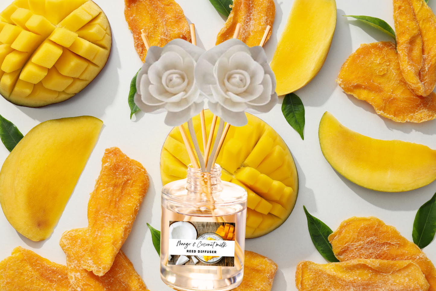 Fruity & Juicy Reed Diffuser Collection – Lively Fruit-Inspired Scents with Apple, Cherry, Kiwi & Melon