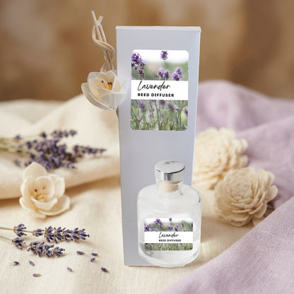 Lavender Serenity Gift Box – Calming Spa Set | 3, 4 or 6 Pieces