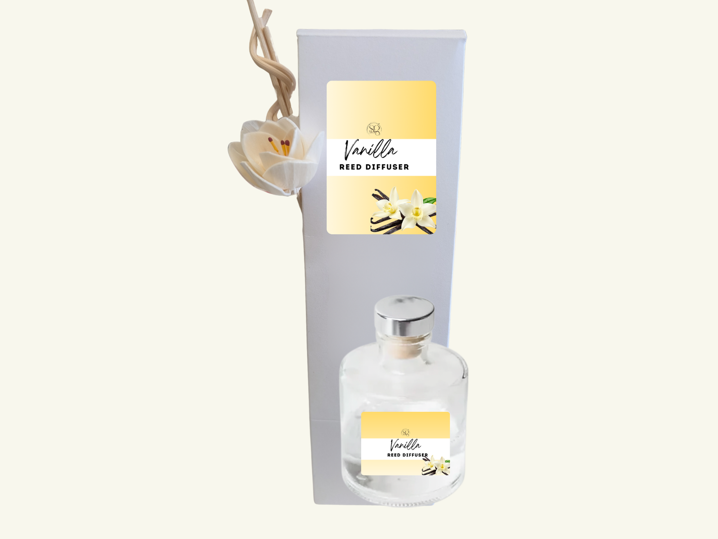 Vanilla Comfort Gift Box – Cozy Aromatherapy Spa Set | 3-Piece, 4-Piece, or 6-Piece Options | Warm Home Fragrance Gift