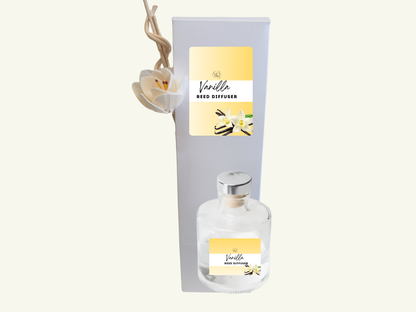 Vanilla Comfort Gift Box – Cozy Aromatherapy Spa Set | 3-Piece, 4-Piece, or 6-Piece Options | Warm Home Fragrance Gift