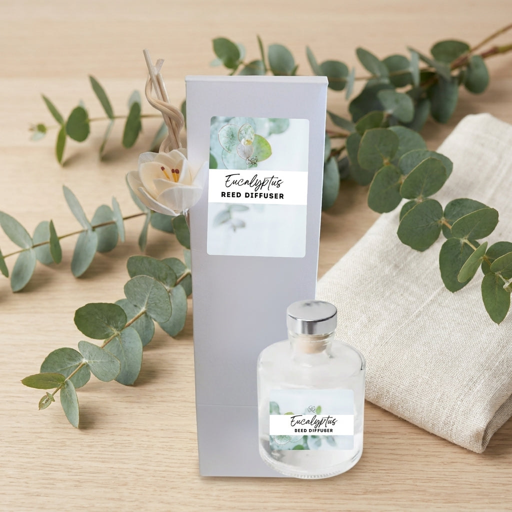 Eucalyptus Retreat Gift Box – Aromatherapy Spa Set | 3, 4 or 6 Pieces