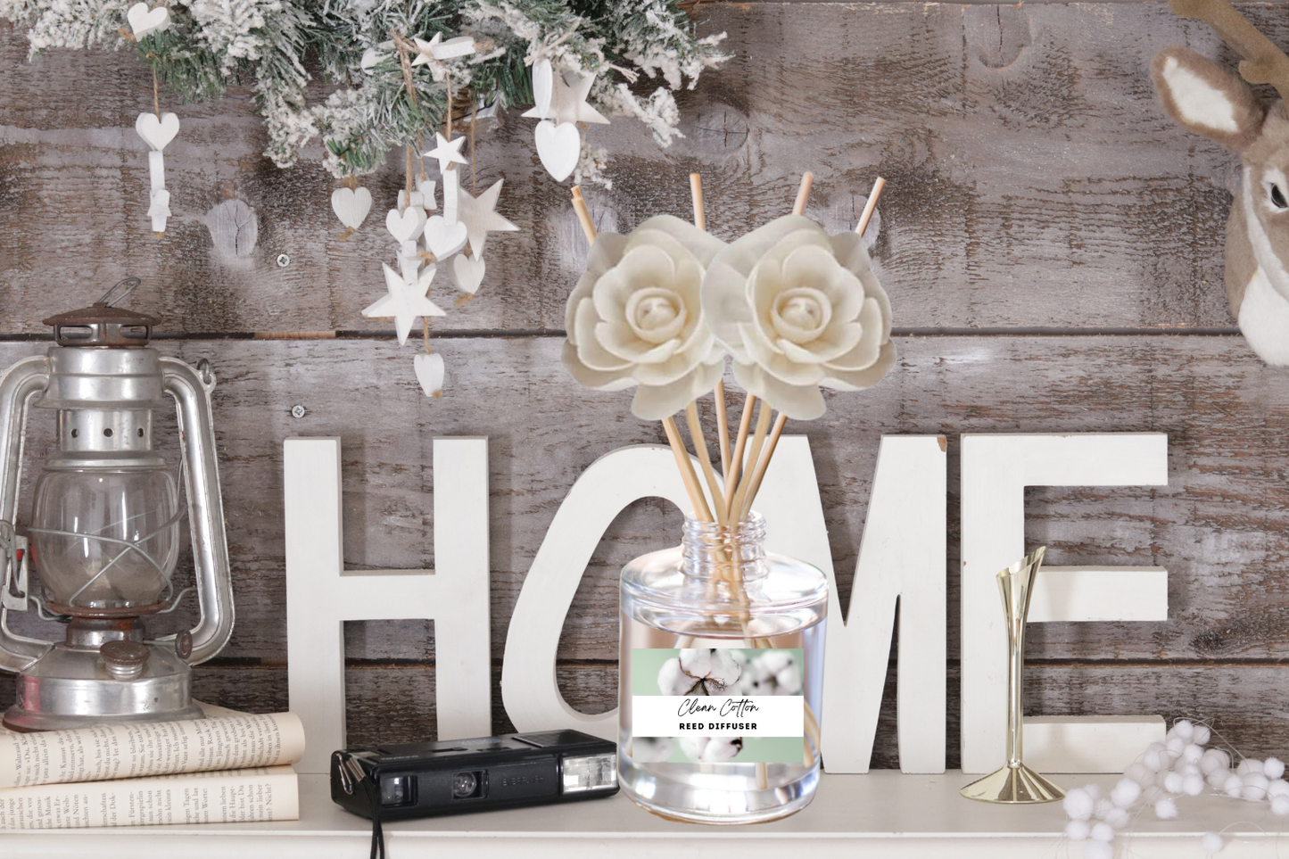Warm & Cozy Reed Diffuser Collection – Comforting Scents with Vanilla, Pear, Marshmallow & Sweet Florals