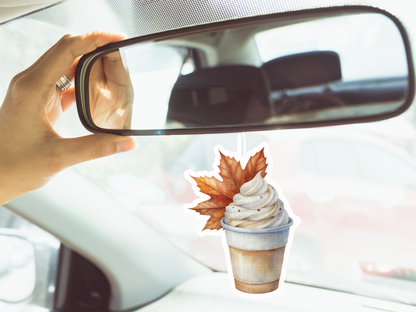Harvest Coffee Car Freshener Set of 3 — Hot, Iced & To-Go
