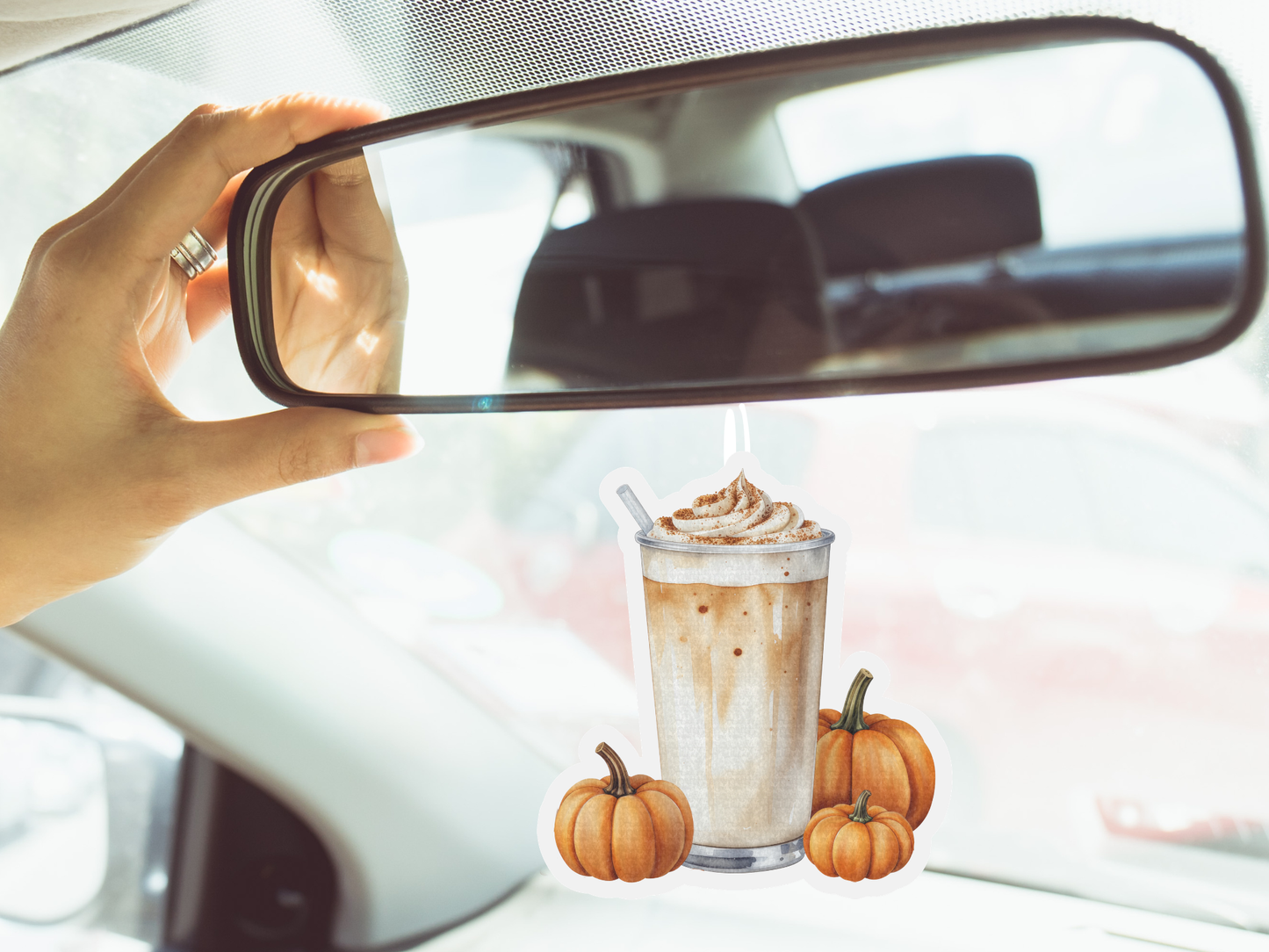 Harvest Coffee Car Freshener Set of 3 — Hot, Iced & To-Go
