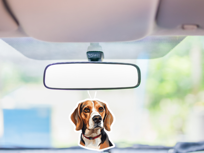Dog Breed Car Air Freshener | 20+ Breeds | Double Sided |  High-Margin Pet Gift | Scented | Dog Mom Dog Dad Bestseller