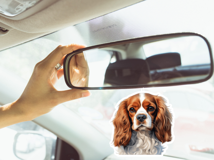 Dog Breed Car Air Freshener | 20+ Breeds | Double Sided |  High-Margin Pet Gift | Scented | Dog Mom Dog Dad Bestseller
