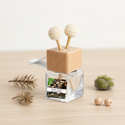 Bold & Masculine Vent Car Diffuser – Wood, Amber & Smoke