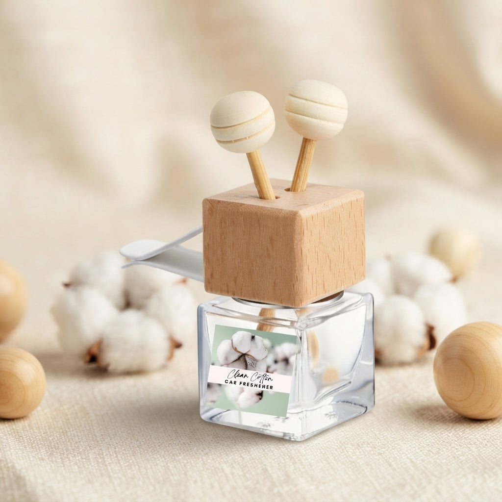 Clean & Fresh Vent Car Diffuser Collection – Crisp Linen & Cotton