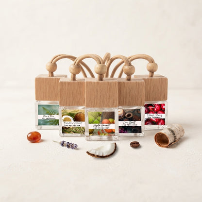 Fruity & Juicy Hanging Car Freshener Collection – Sweet & Tropical Scents