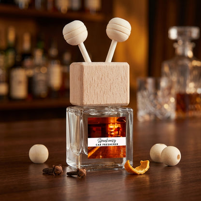Bold & Masculine Vent Car Diffuser – Wood, Amber & Smoke