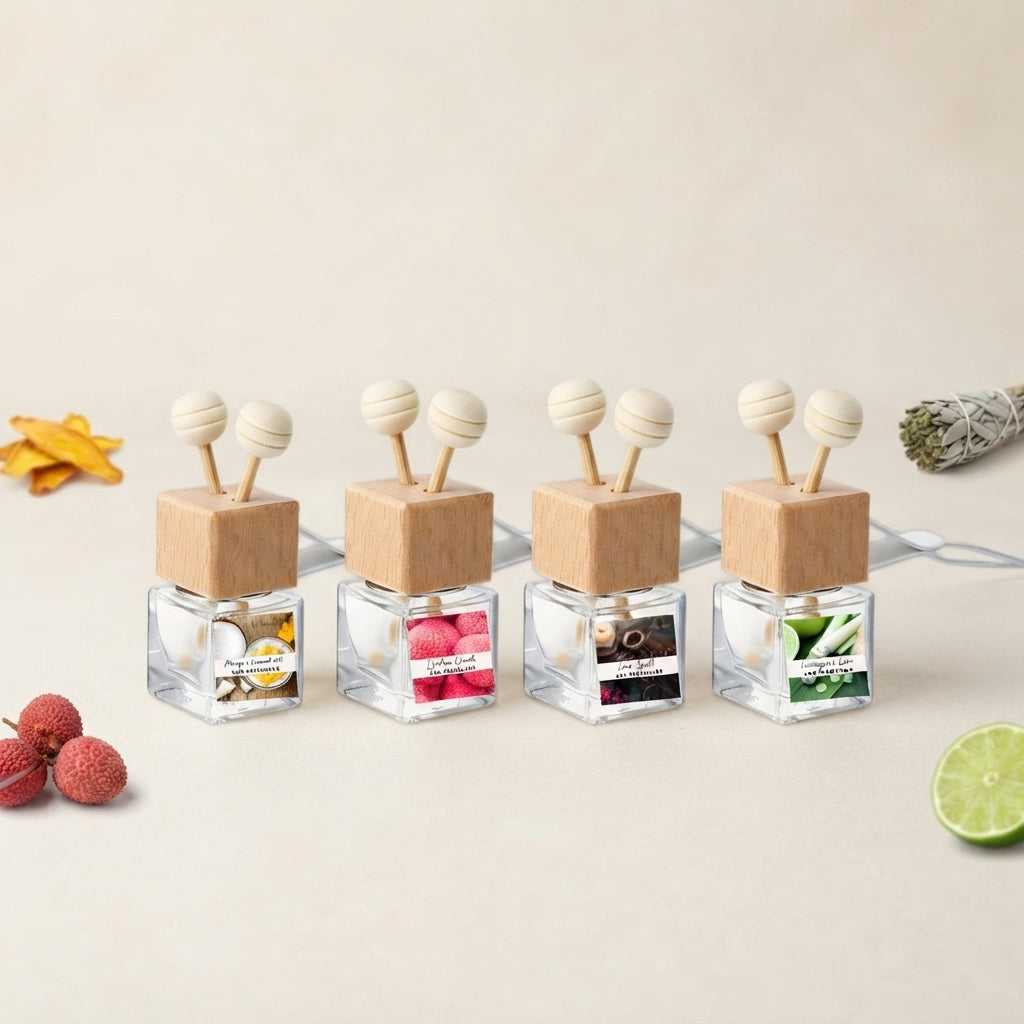 Clean & Fresh Vent Car Diffuser Collection – Crisp Linen & Cotton