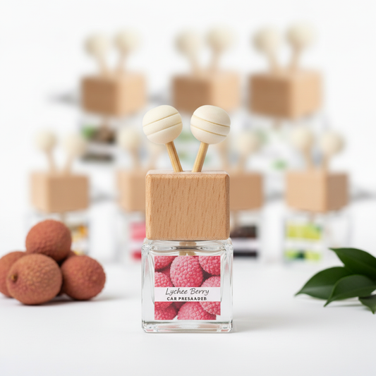 Vent-clip car diffuser, in tropical vacation scents