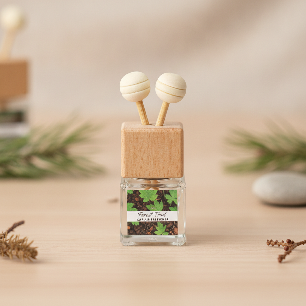 Bold & Masculine Vent Car Diffuser – Wood, Amber & Smoke