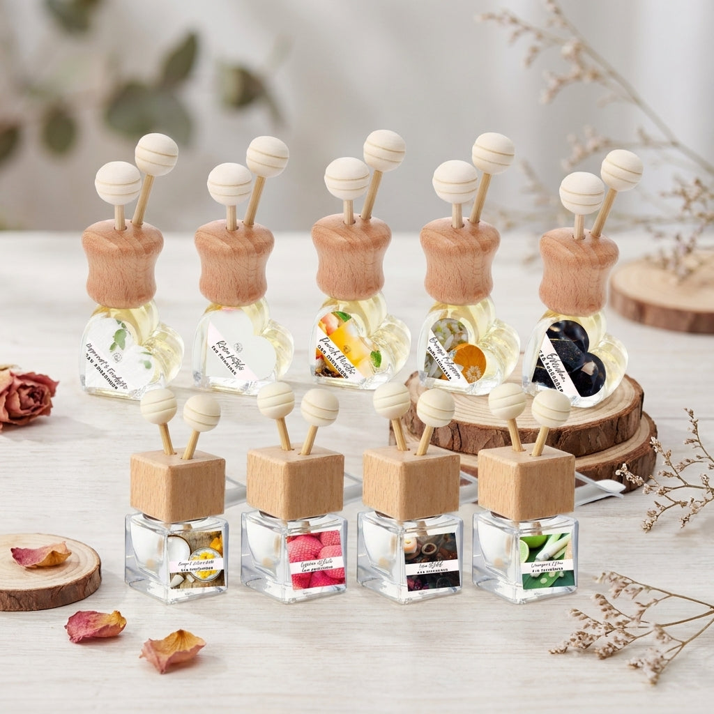 Floral & Feminine Vent Car Diffuser Collection – Elegant Blossoms