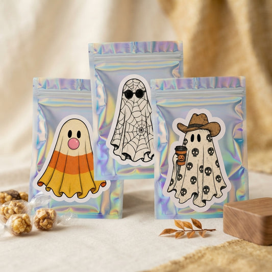 Ghost Gang Car Freshener Set of 3 — Candy Corn, Cowboy & Spiderweb