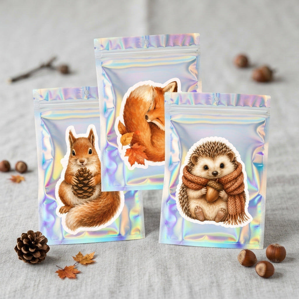 Woodland Friends Car Freshener Set of 3 — Fox, Squirrel & Hedgehog