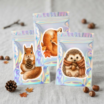 Woodland Friends Car Freshener Set of 3 — Fox, Squirrel & Hedgehog